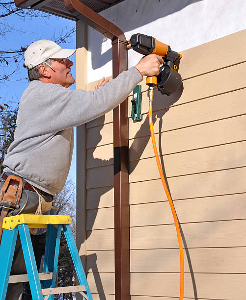 Storm Damage Siding Repair in Keys, OK